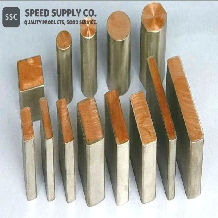 Titanklädd koppar